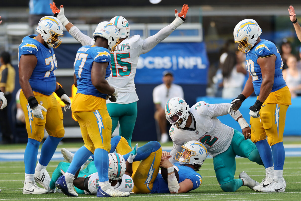 Twitter reacts to Chargers’ loss, horrible defensive performance vs. Dolphins