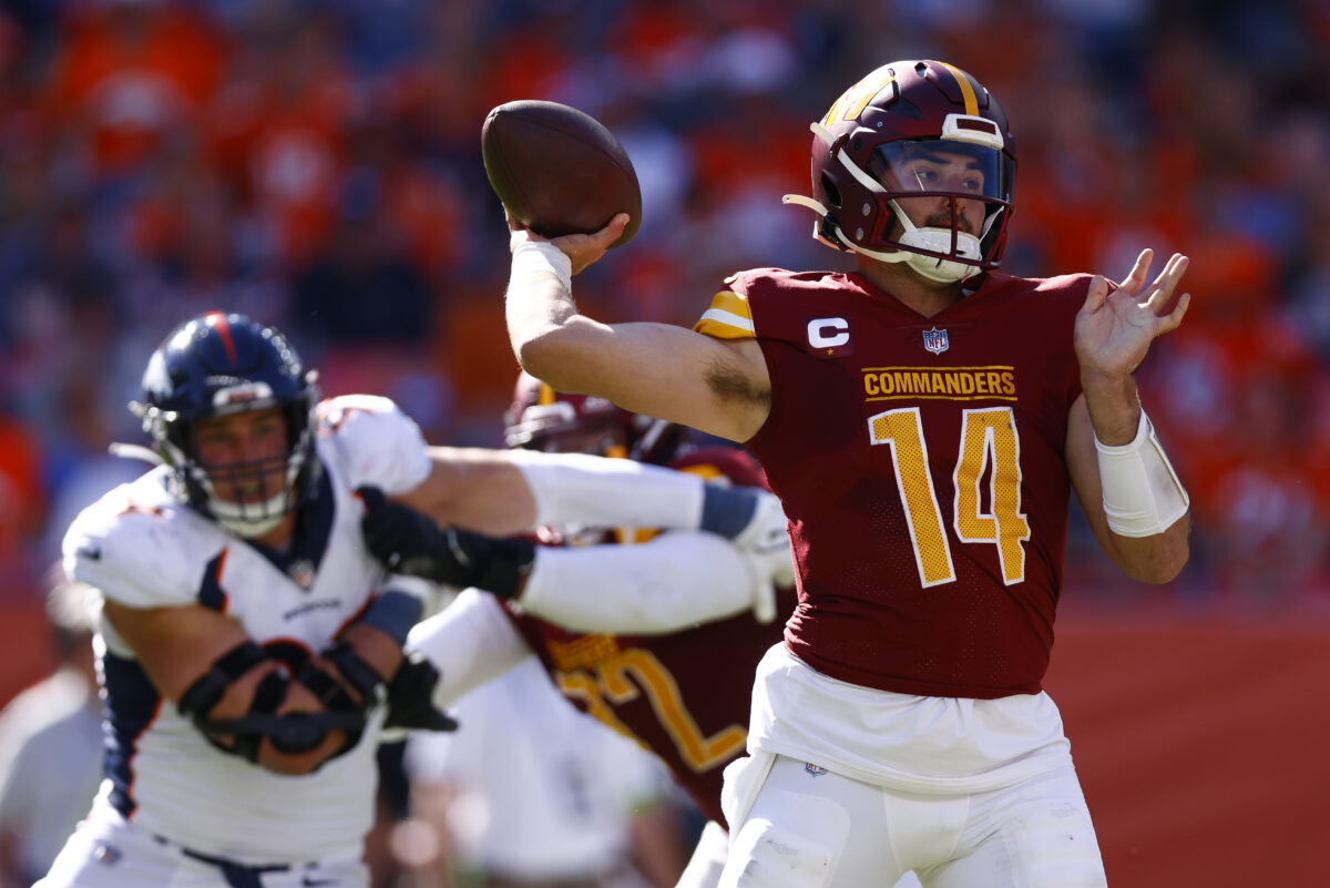 The Xs and Os: Sam Howell shows high-level QB traits early in his NFL career