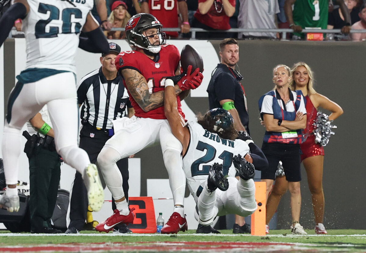 Key takeaways from the first half of the Eagles’ Monday night matchup vs. the Bucs