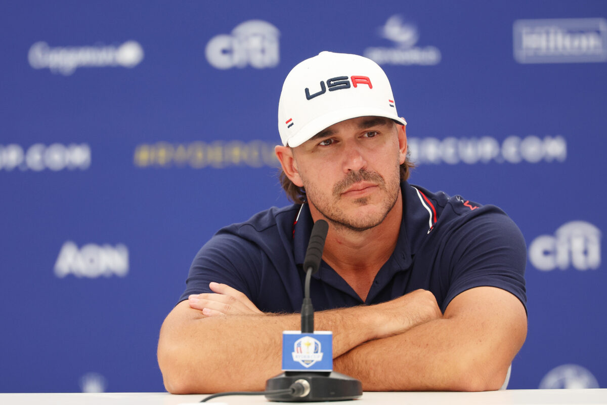 Brooks Koepka had this to say about LIV golfers upset at Ryder Cup snub