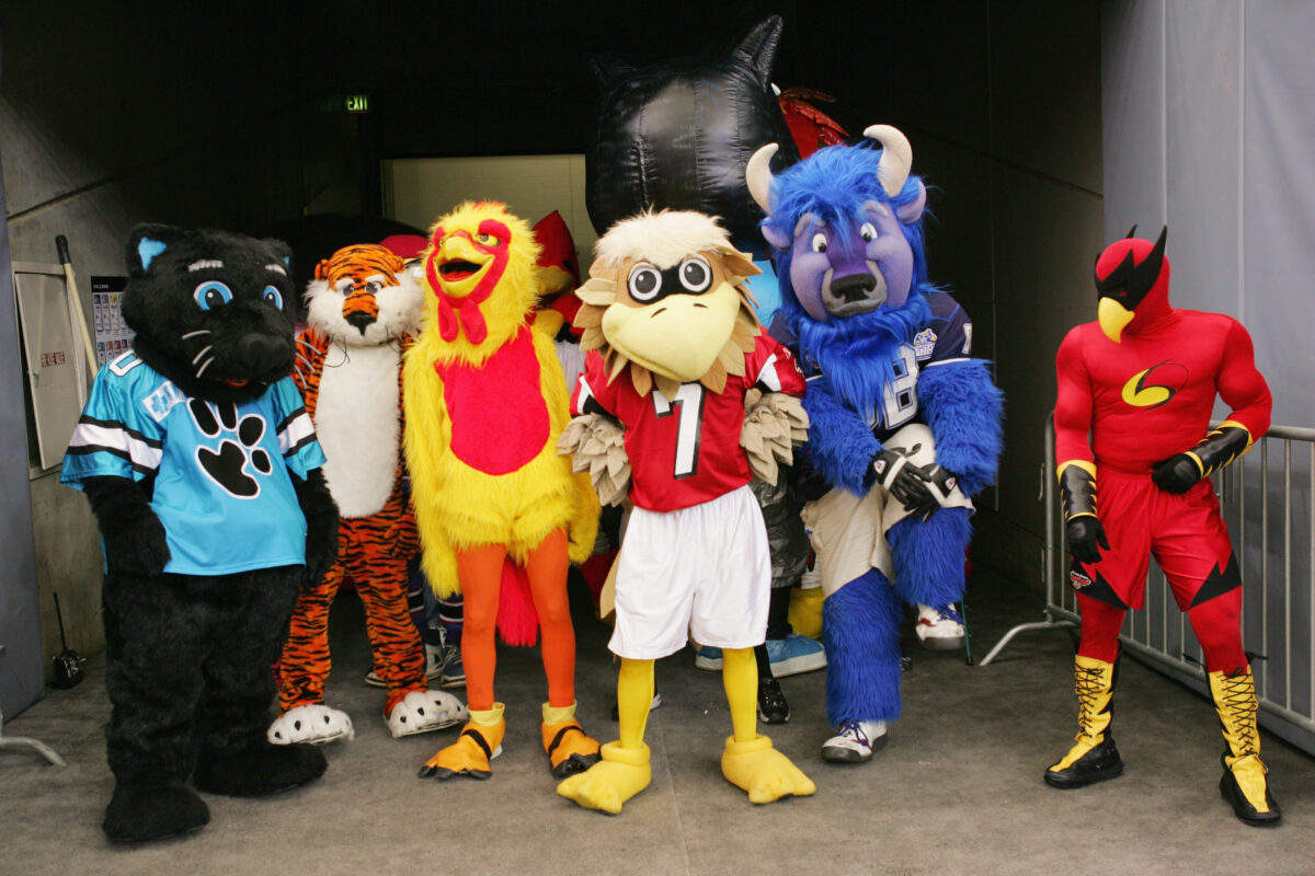 NFL might want to ban halftime games of mascots destroying children