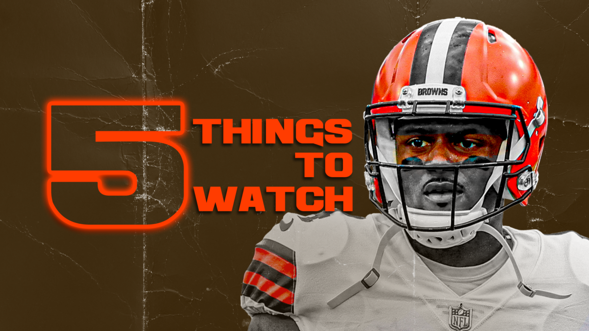 5 things to watch as Browns and Ravens get set to lock horns