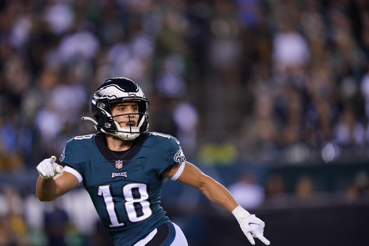 Eagles elevate Britain Covey, Arryn Siposs for Week 1 matchup vs. Patriots