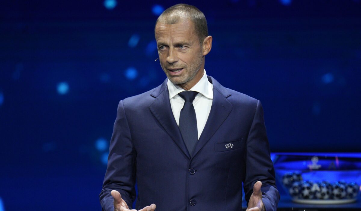 UEFA president Ceferin explains partial lifting of Russia ban