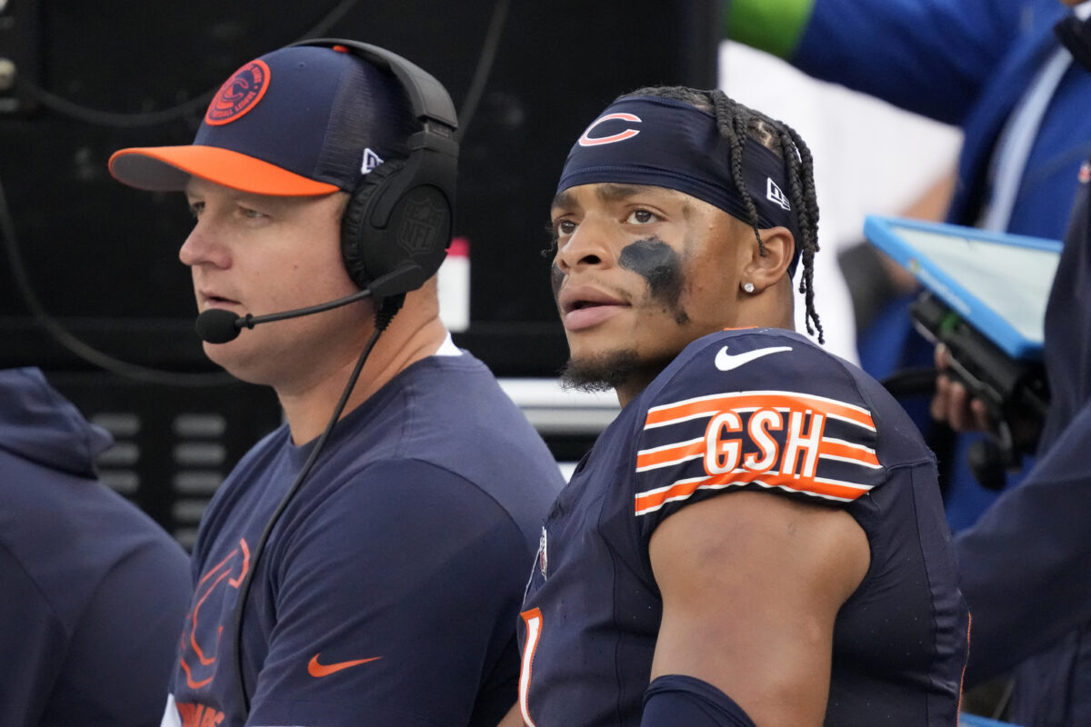 Podcast: Luke Getsy’s hot seat, Justin Fields regression and can Bears hang with Chiefs?