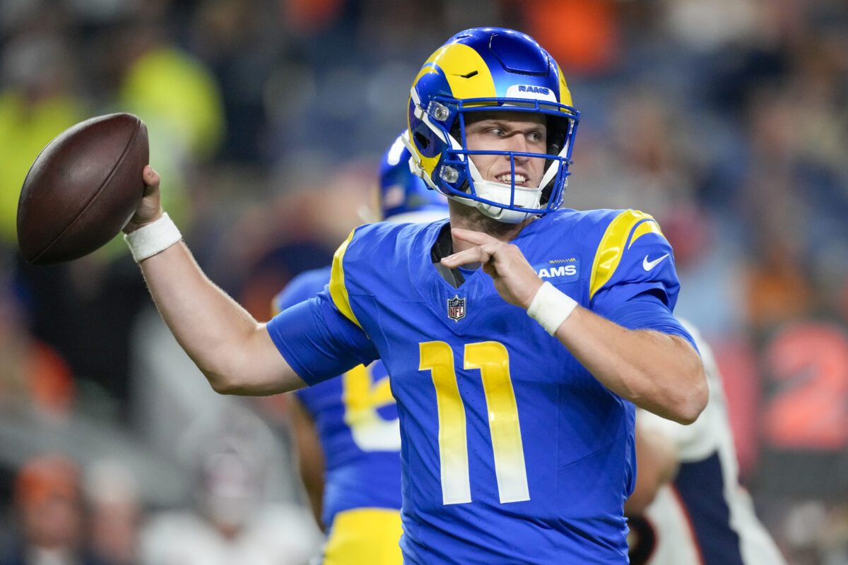 Rams signing QB Brett Rypien to 53-man roster with Stetson Bennett on NFI list
