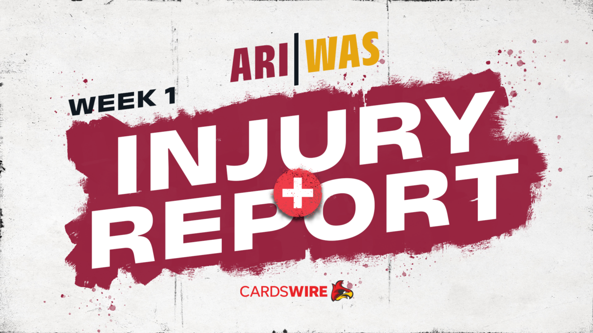 Cardinals Week 1 injury report: Hollywood Brown, Zach Ertz limited again
