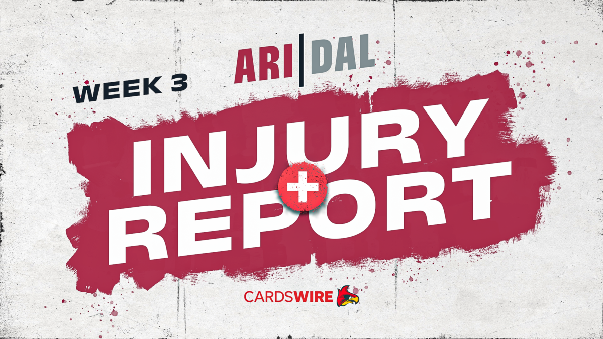 Final Cardinals injury report: LB Josh Woods out again
