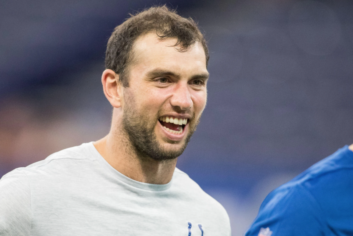 Andrew Luck returns to football as part-time high school coach