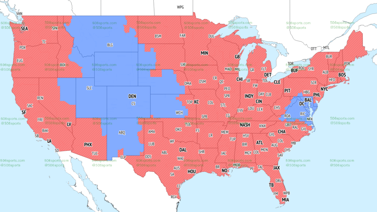 Broncos vs. Commanders broadcast map: Will the game be on TV?