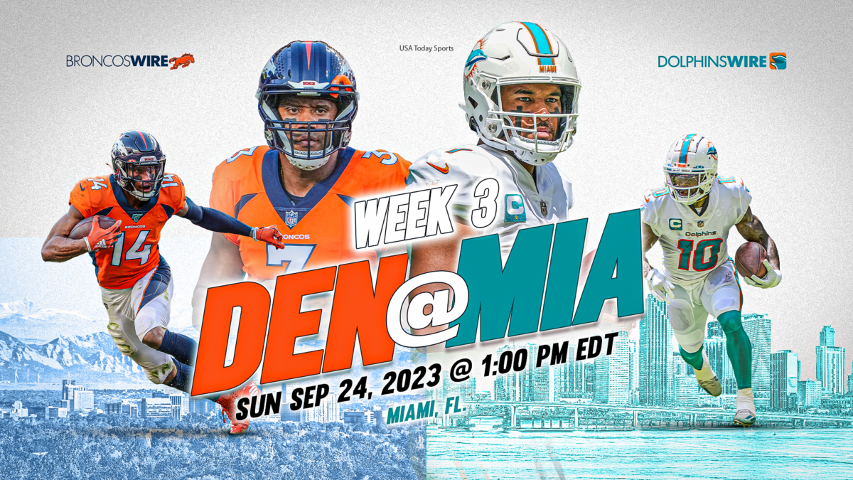 How to watch and stream the Broncos’ game against the Dolphins