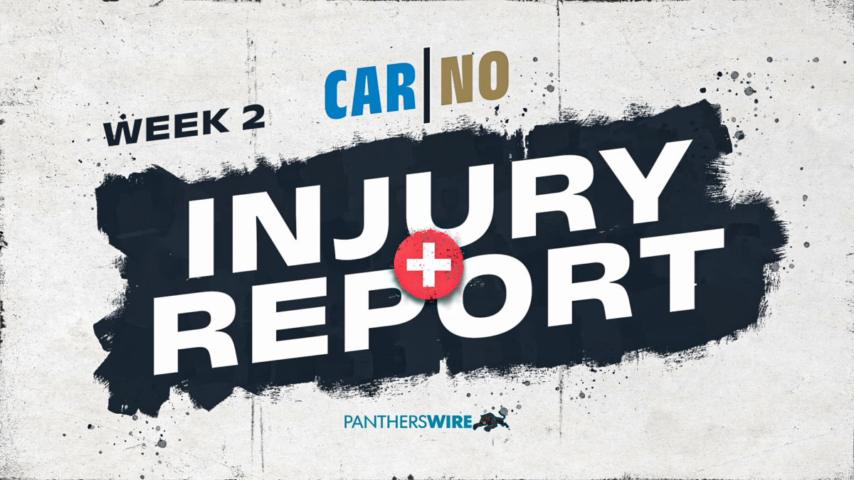Panthers Week 2 injury report: DJ Chark questionable vs. Saints