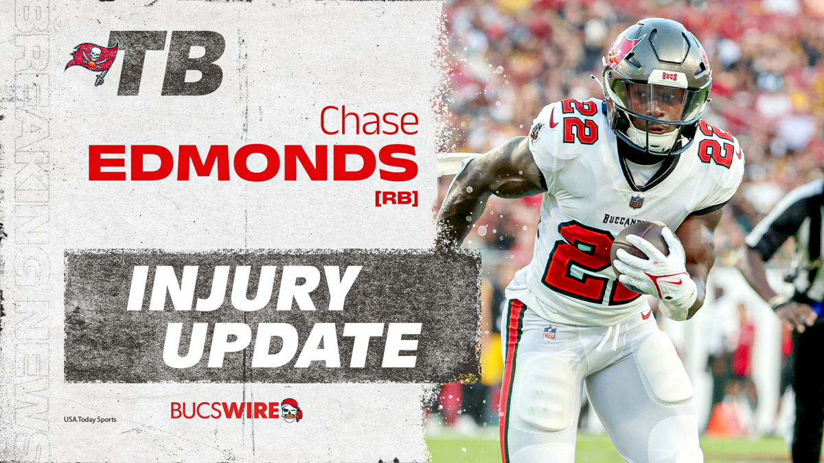 Bucs RB Chase Edmonds to potentially miss 4-6 weeks with MCL sprain