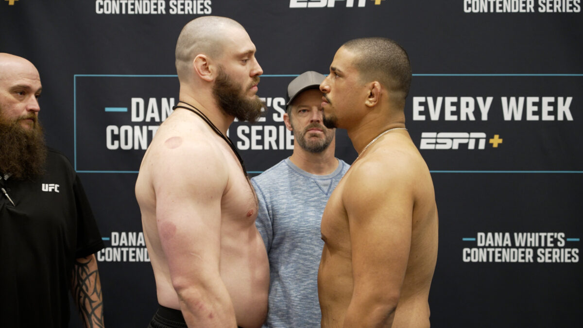 Photos: Dana White’s Contender Series 64 weigh-ins and faceoffs