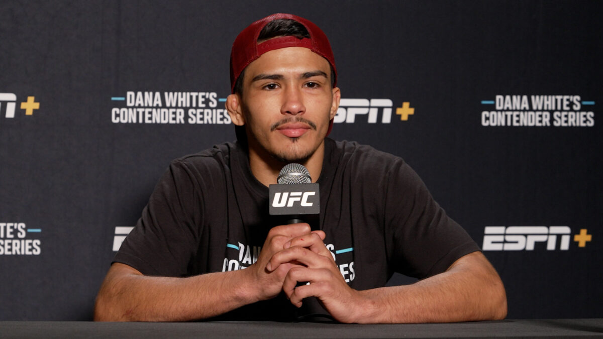 20-year-old Igor da Silva after DWCS 63 win: ‘I don’t want to bite off more than I can chew’ in UFC debut