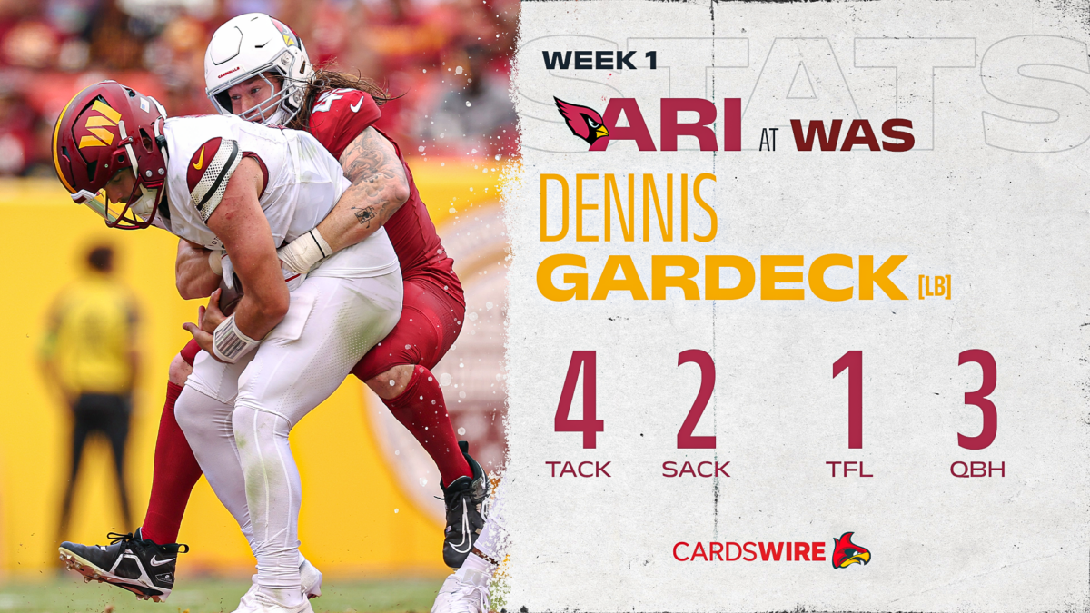Studs and duds from the Cardinals’ 20-16 Week 1 loss to the Commanders