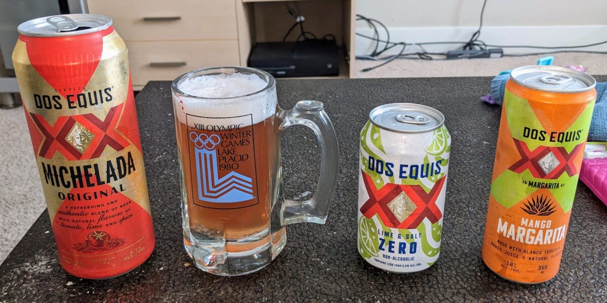 Beverage of the Week: Dos Equis has fruit and salt and a pretty decent non-alcoholic offering