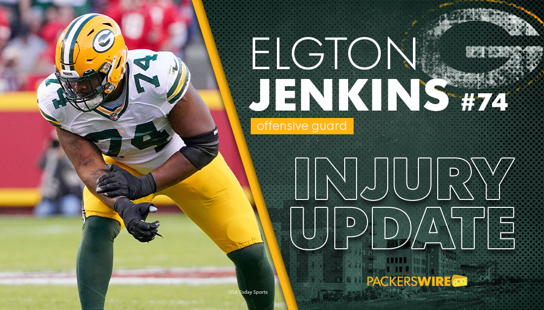 Packers lose LG Elgton Jenkins to knee injury vs. Falcons