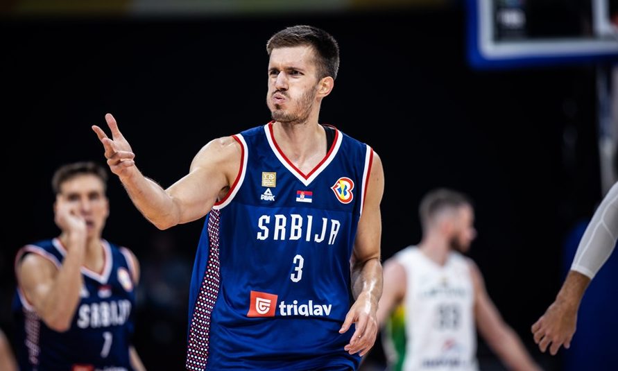 Filip Petrusev drops 17 points to help lead Serbia to FIBA World Cup semis