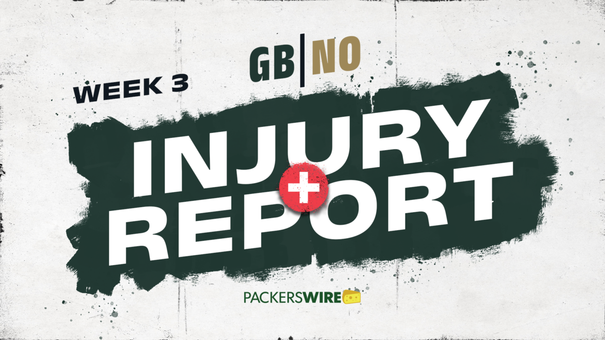 What to know from Packers’ first injury report of Week 3