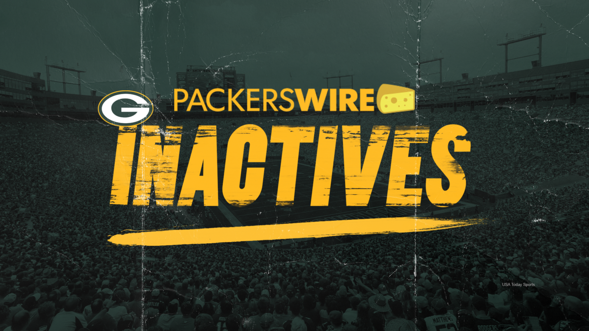 Packers inactives: Who’s in, who’s out for Week 2 vs. Falcons?