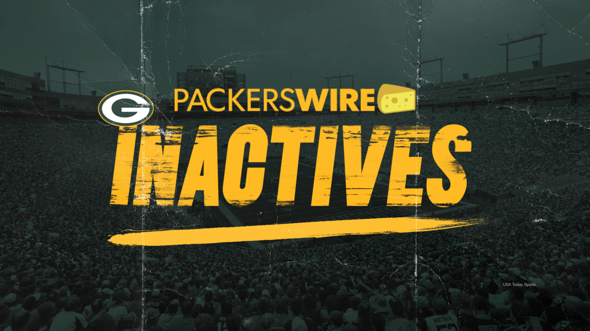 Packers inactive list vs. Saints includes 5 starters