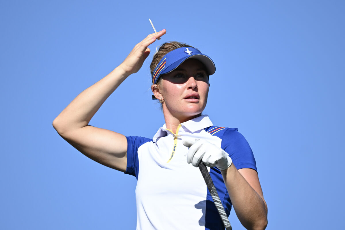 Europe’s Charley Hull confirms that she’s battling a neck injury at the Solheim Cup
