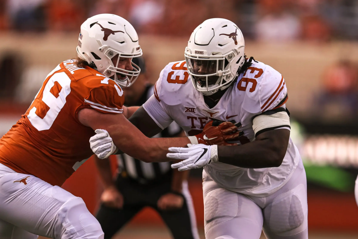 Texas DL T’Vondre Sweat: “I came back to go to the Natty”