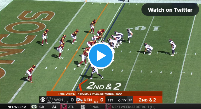 WATCH: Broncos RB Jaleel McLaughlin scores first NFL touchdown