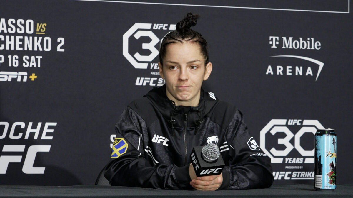 Josefine Knutsson lauds teammate Khamzat Chimaev for inspiration ahead of Noche UFC debut