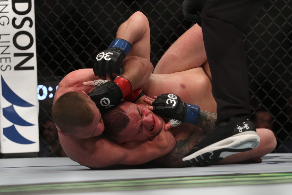 UFC 293 video: Kevin Jousset slickly squeezes Kiefer Crosbie into submission, calls out Ian Garry