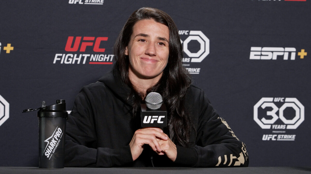 Marina Rodriguez still aiming to fight for UFC strawweight title: ‘That’s why we’re here’