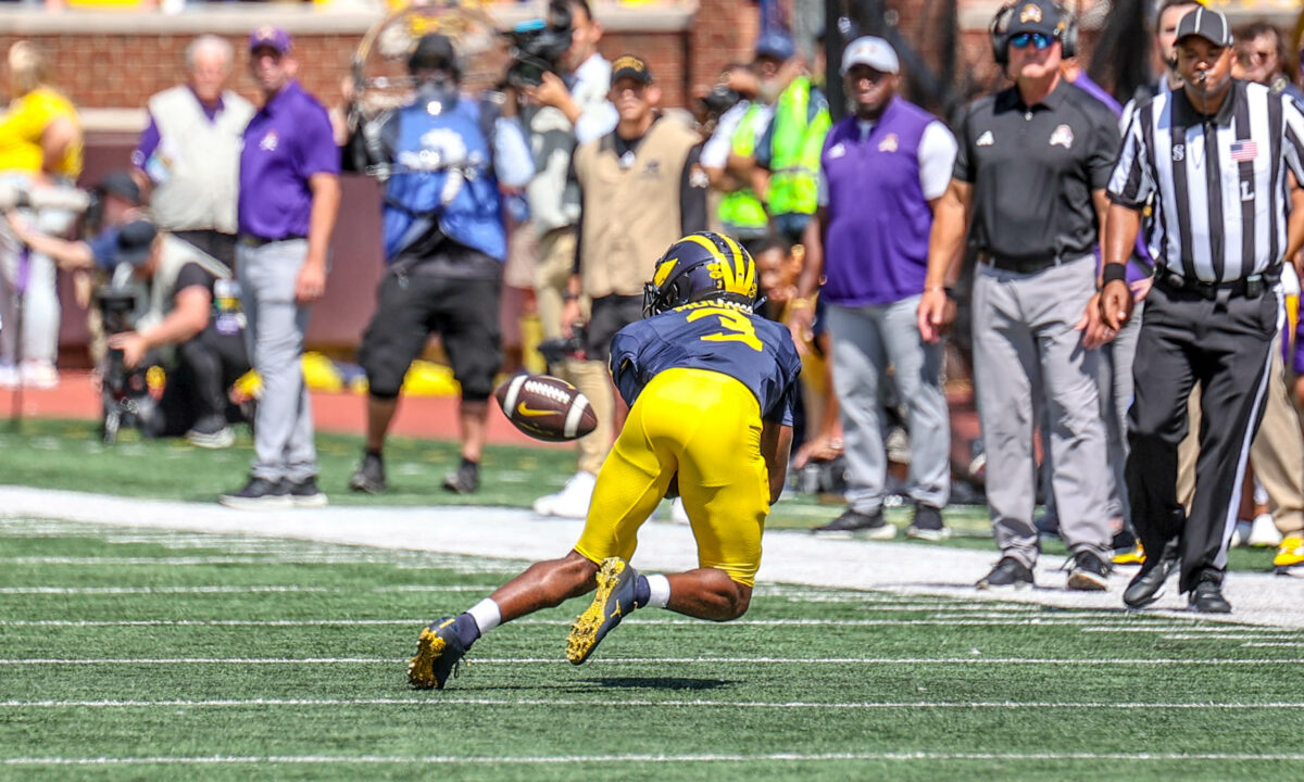 Why Michigan football freshman WR Fredrick Moore is earning his early opportunity