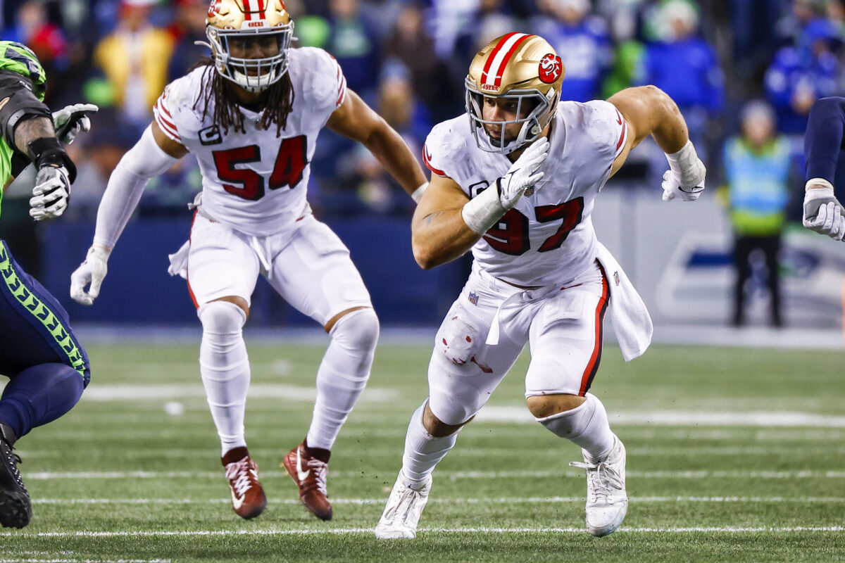 49ers DE Nick Bosa becomes highest paid defensive player in NFL history