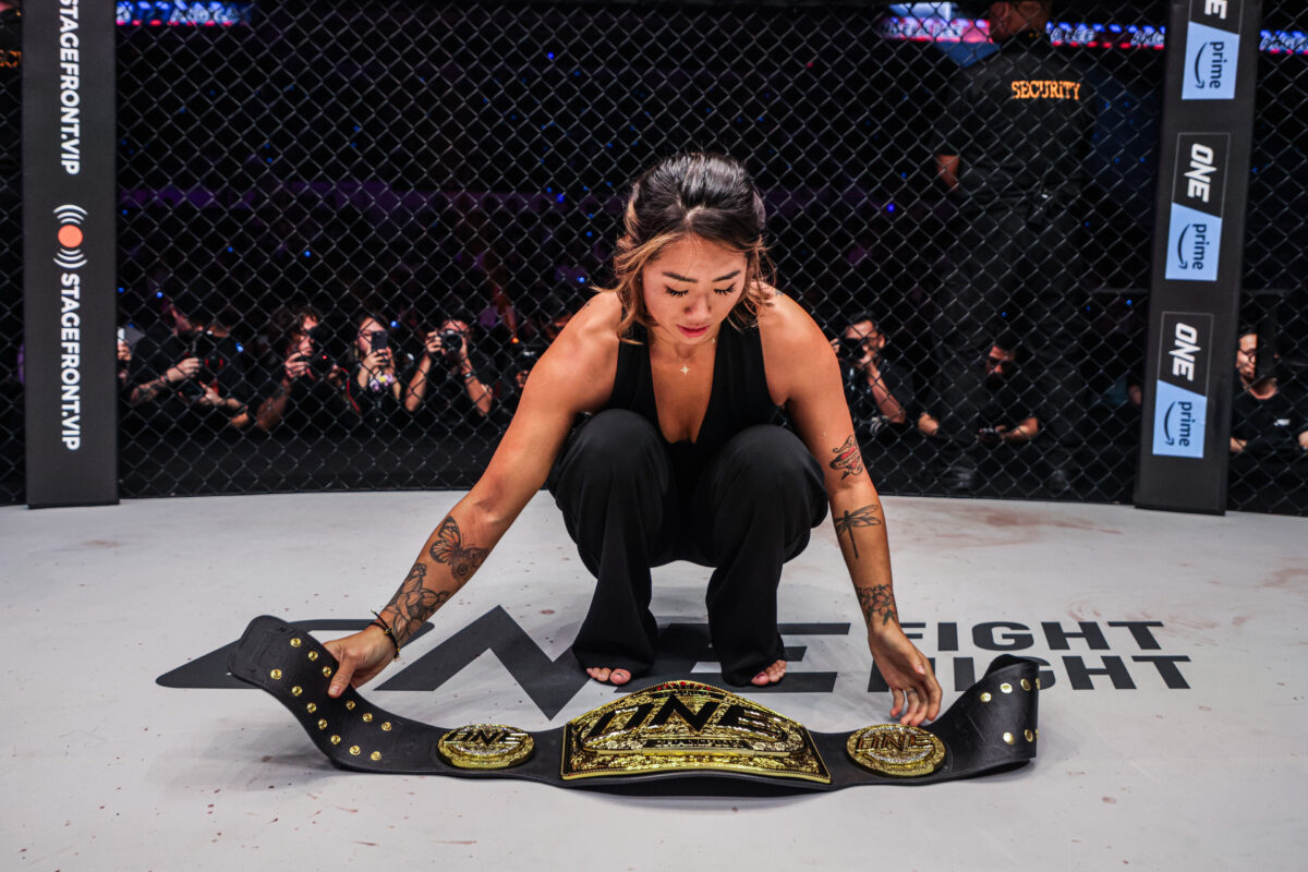 Angela Lee retires from MMA, vacates ONE Championship title