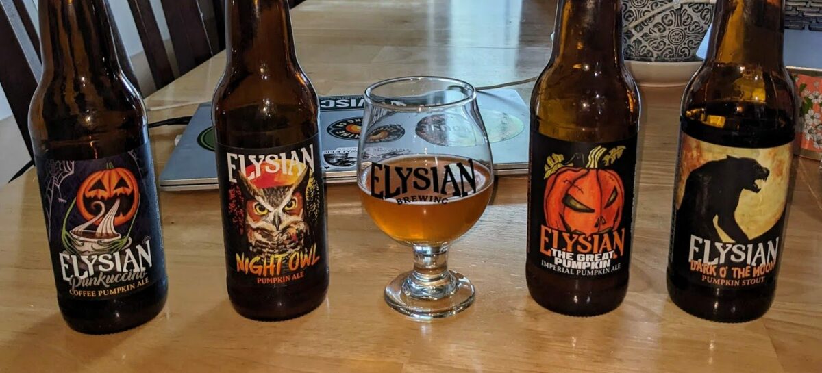 Pumpkin beer season is upon us; that means it’s Elysian’s time to shine