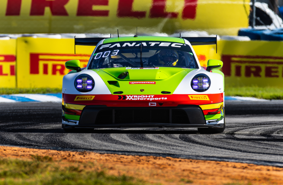 Wright doubles up with Pro and Pro-Am GTWC wins at Sebring