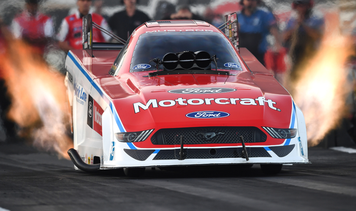 Tasca rockets to the top of NHRA qualifying in Reading