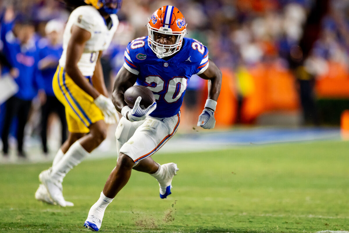 Florida football’s spot in The Athletic’s re-rank unchanged after Week 2