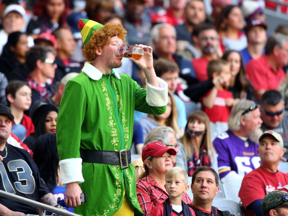 Which NFL fan base drinks the most?