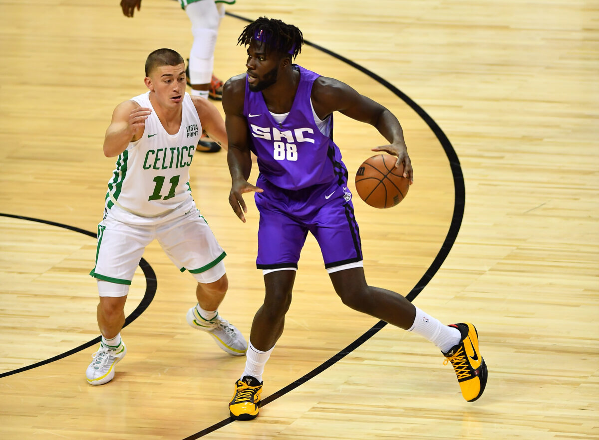 Reacting to the Boston Celtics signing Neemias Queta to a two-way contract