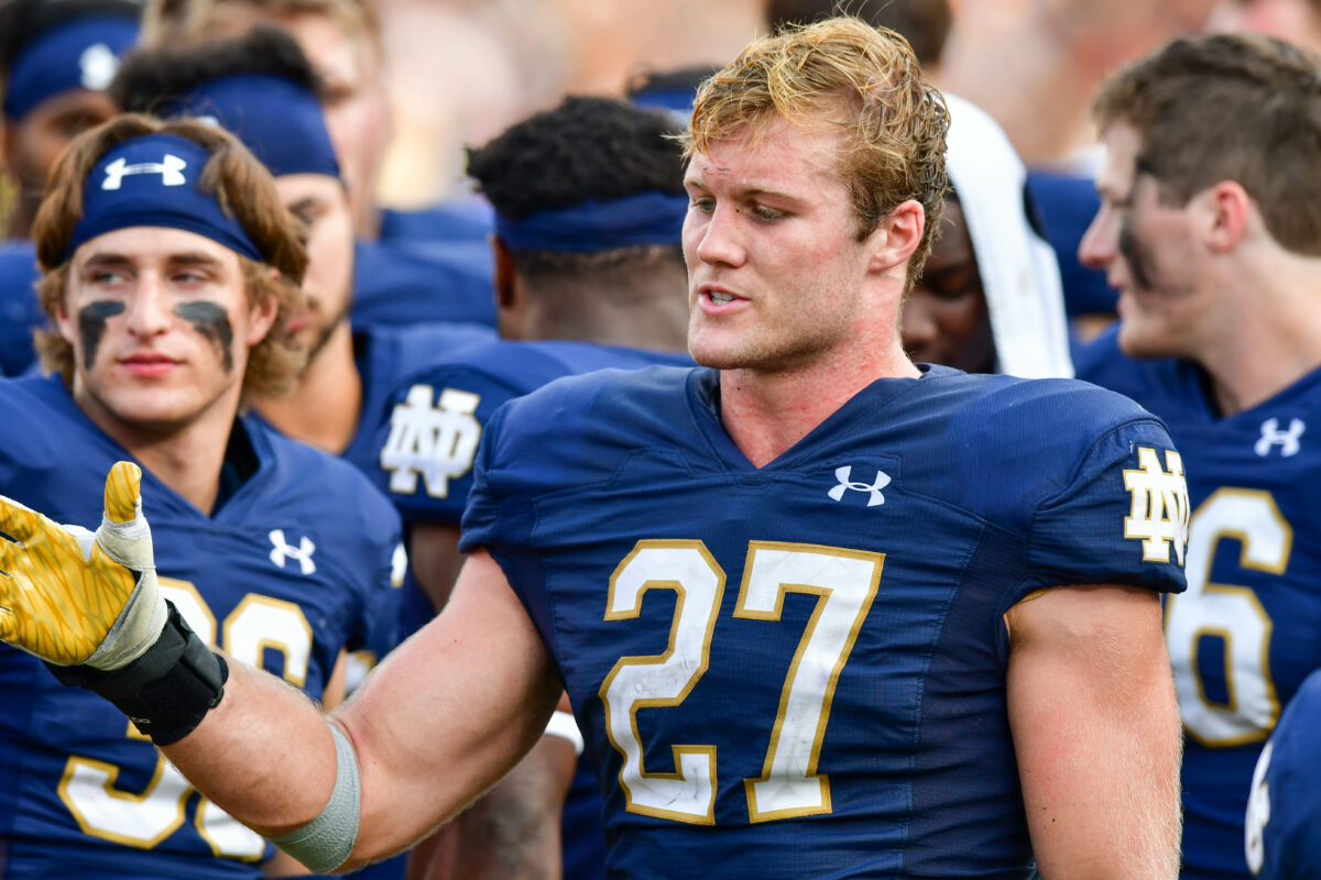 Notre Dame football: Injury updates headed to Central Michigan game