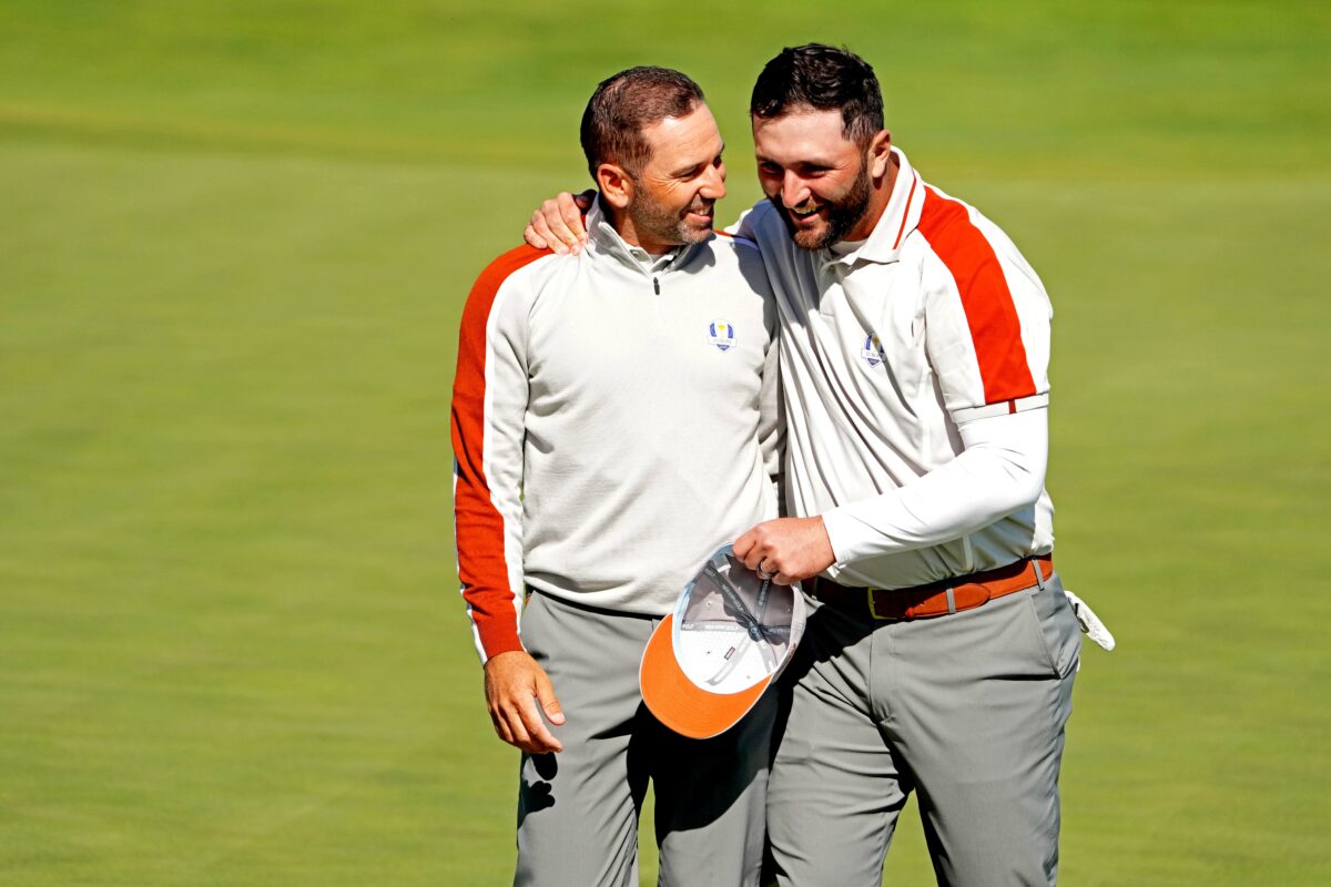 Jon Rahm goes to bat once again for Sergio Garcia to be involved at the Ryder Cup