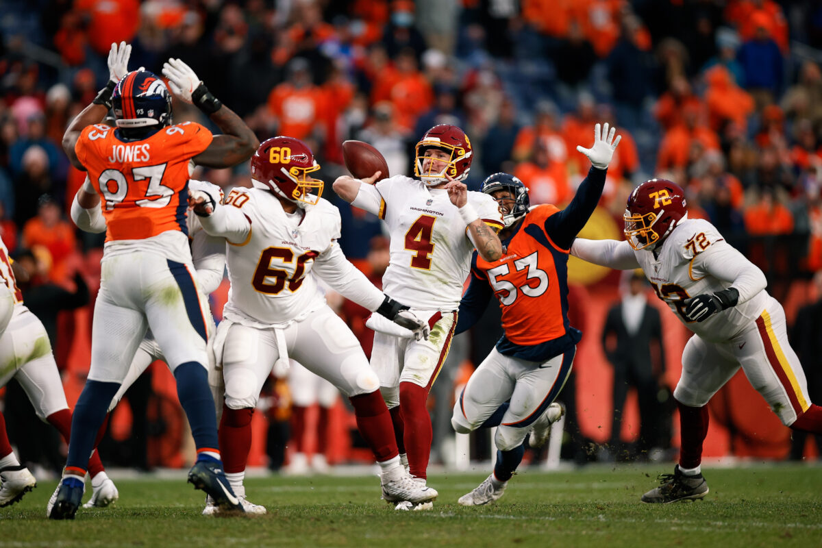 Broncos vs. Commanders series history: Washington aims to even series