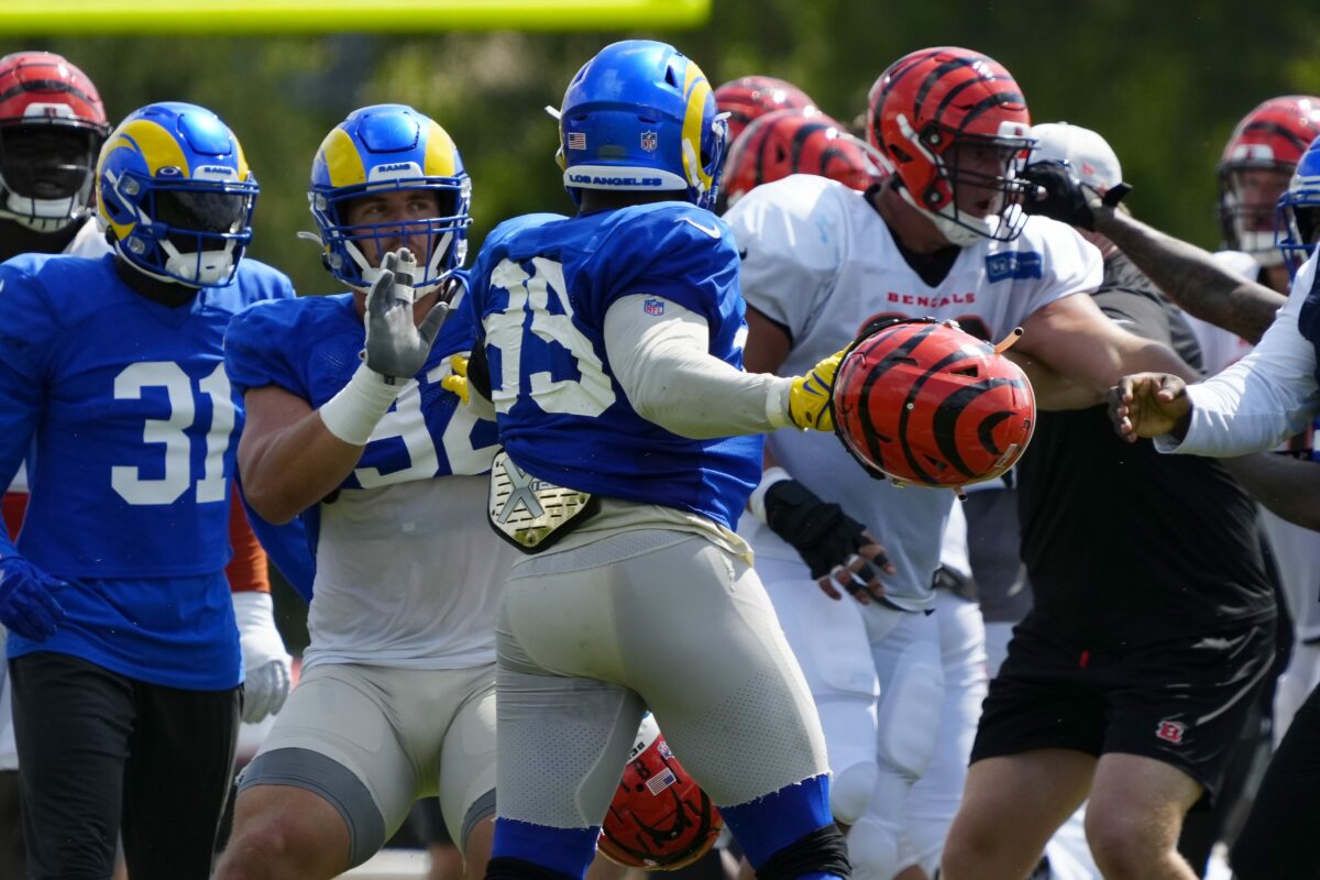 Bengals: Aaron Donald says last year’s fight won’t carry over to Monday night