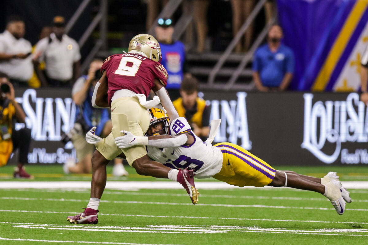 LSU-Florida State betting line continues to hold firm on Friday
