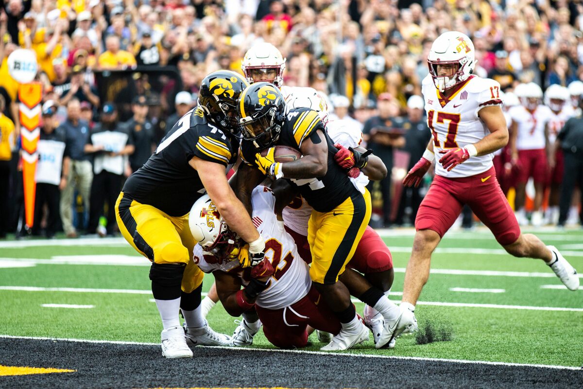 A look at where the CBS Sports 133 rankings place the Hawkeyes, Cyclones