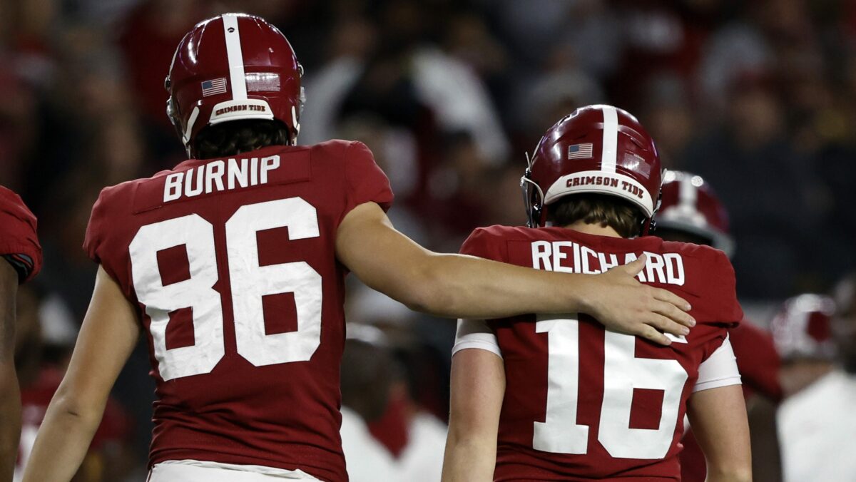 Alabama’s James Burnip named the Ray Guy Punter of the Week