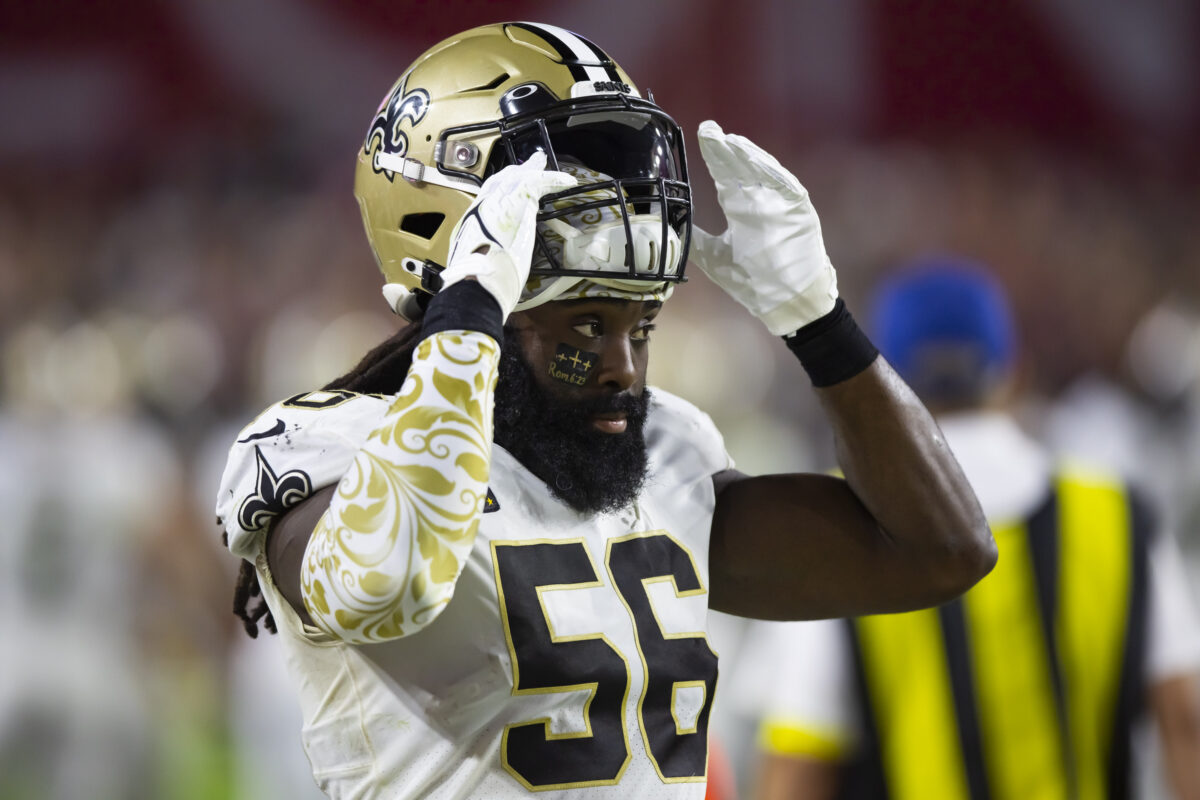 WATCH: Demario Davis gets the Saints ready to take on the Packers