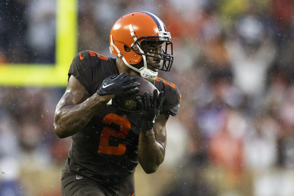 Amari Cooper, Juan Thornhill active vs. Steelers as Browns name 5 inactives